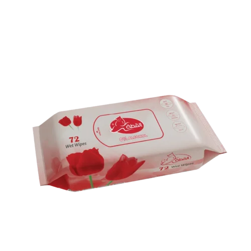 Wet Wipes Red 72 ( عرض خاص) مناديل القطة مبللة 72 منديل 3 حبات